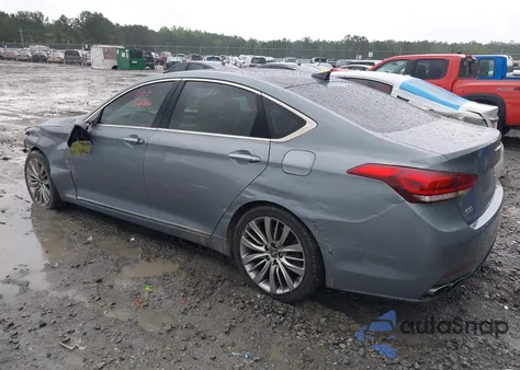 2017 Genesis G80 5.0 Ultimate from USA, damaged, VIN KMHGN4JF0HU206364